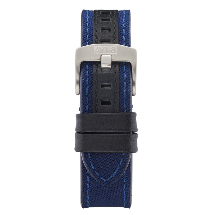 AVI - 8 Strap Program Cordura Strap Blue - Watches.com - AV - STRAP22 - C04