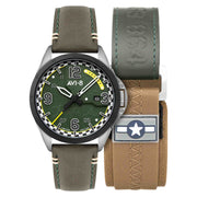 AVI - 8 x Watches.com P - 51 Mustang Twilight Tear Automatic Green Limited Edition - Watches.com - AV - 4111 - 04