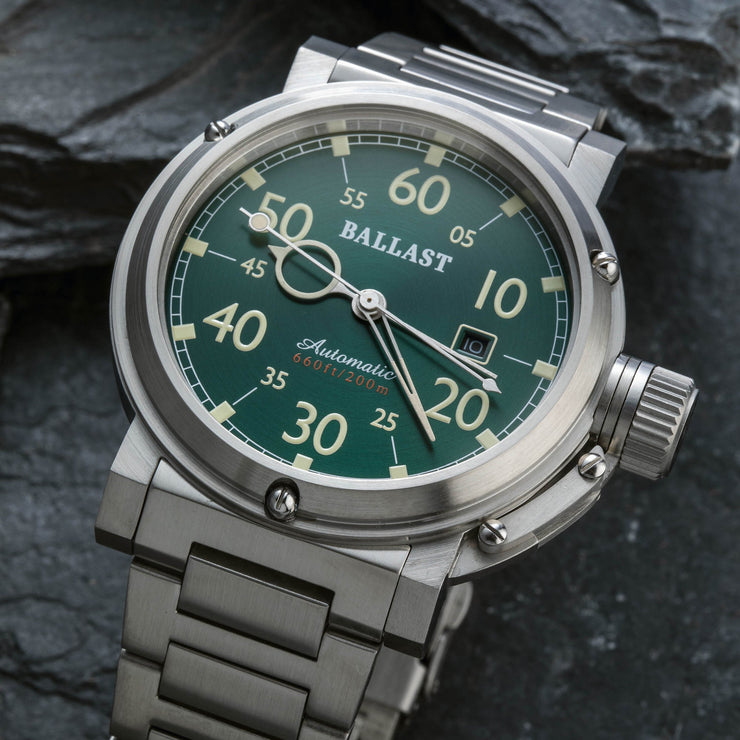 Ballast Holland Automatic Green SS - Watches.com - BL - 3150 - 33