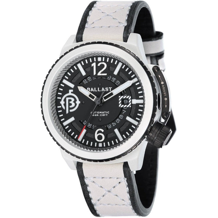 Ballast Trafalgar Cerakote Automatic White - Watches.com - BL - 3137 - 01