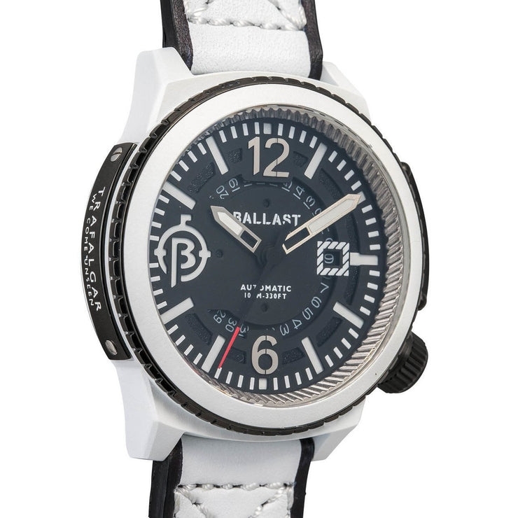 Ballast Trafalgar Cerakote Automatic White - Watches.com - BL - 3137 - 01