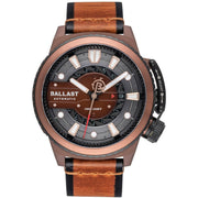 Ballast Trafalgar Titanium Automatic Rose Gold Brown - Watches.com - BL - 3135 - 03