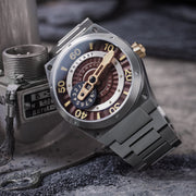 Ballast Valiant Pampanito Automatic Brown SS - Watches.com - BL - 3147 - 44