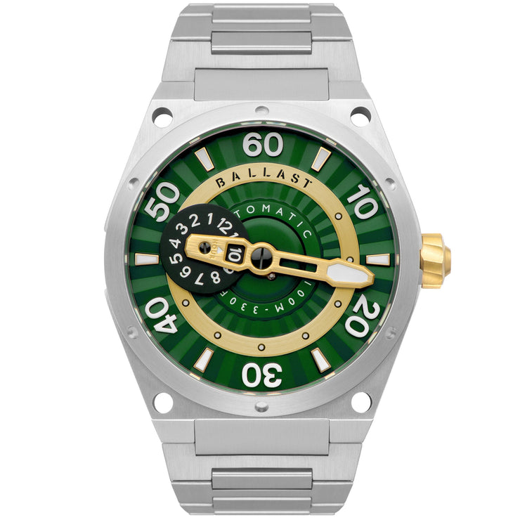 Ballast Valiant Pampanito Automatic Green SS - Watches.com - BL - 3147 - 33