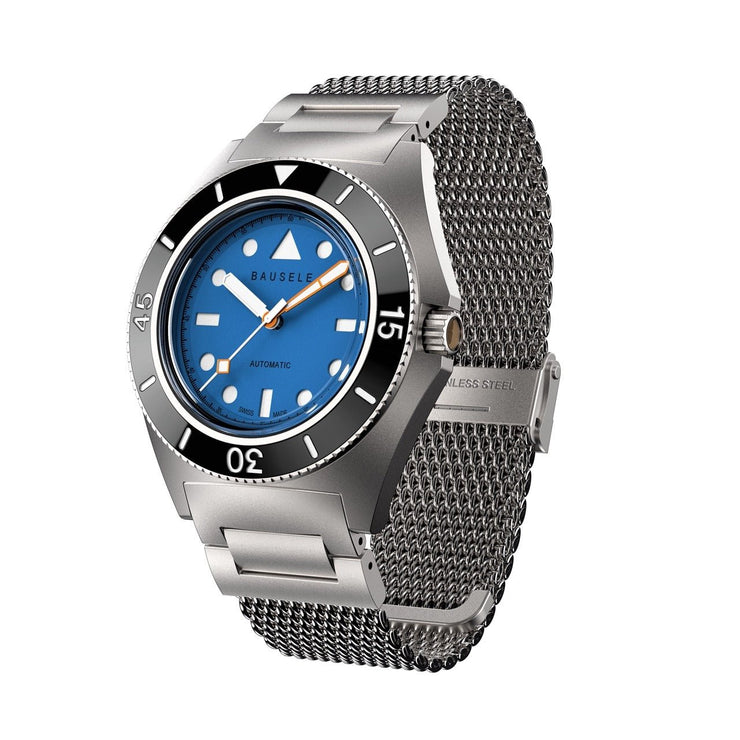 Bausele Endless Sunrise Automatic Alcyone Blue - Watches.com - BESSSM1BU1