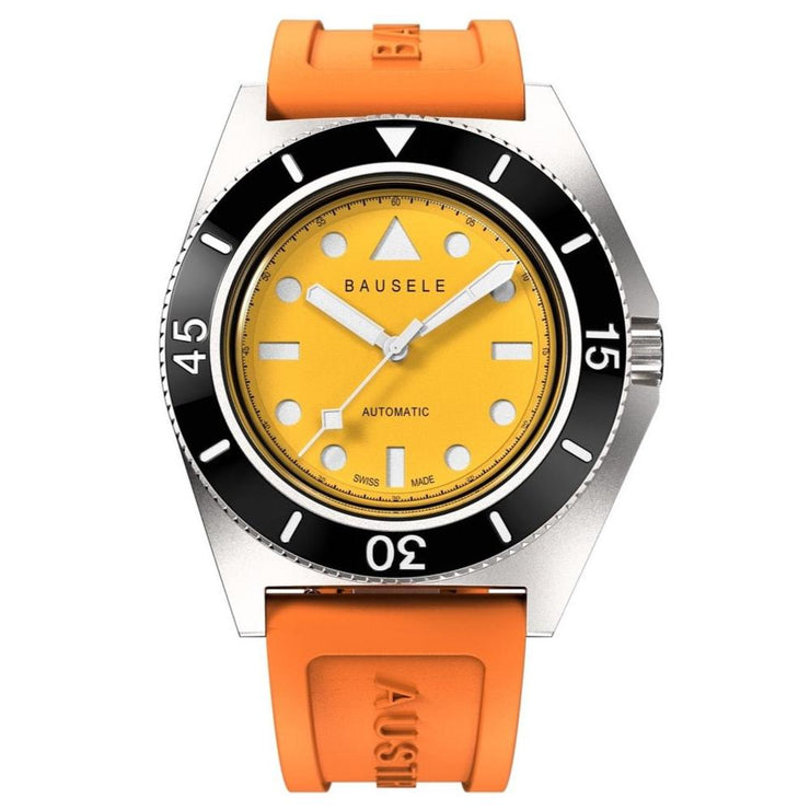 Bausele Endless Sunrise Automatic Good Vibes Yellow - Watches.com - BESSSM1YE1