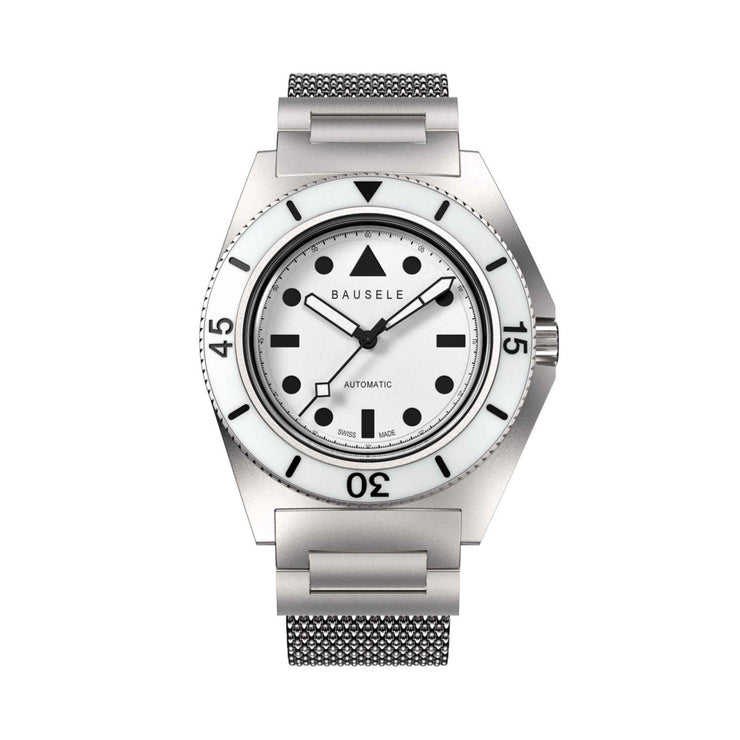 Bausele Endless Sunrise Automatic Ivory Pearl - Watches.com - BESSSM1WH1