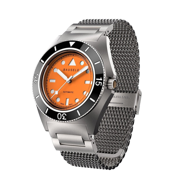 Bausele Endless Sunrise Automatic Tangerine Sun - Watches.com - BESSSM1OR1