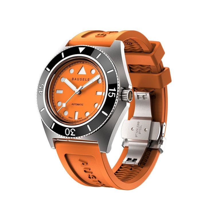 Bausele Endless Sunrise Automatic Tangerine Sun - Watches.com - BESSSM1OR1