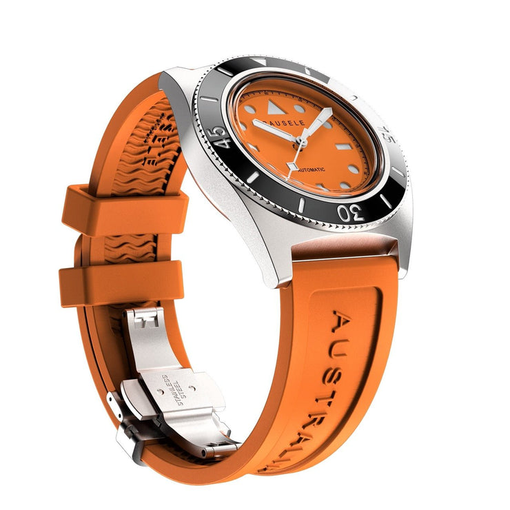 Bausele Endless Sunrise Automatic Tangerine Sun - Watches.com - BESSSM1OR1