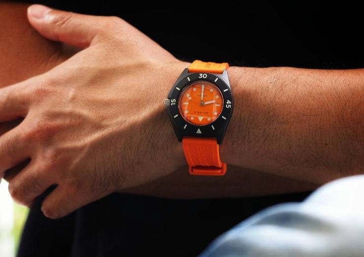 Bausele Infinite Sunset Automatic Outback Amber Limited Edition - Watches.com - 