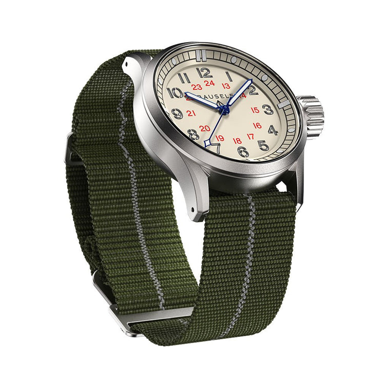 Bausele Langstone Field Automatic 80th D - Day Limited Edition - Watches.com - 