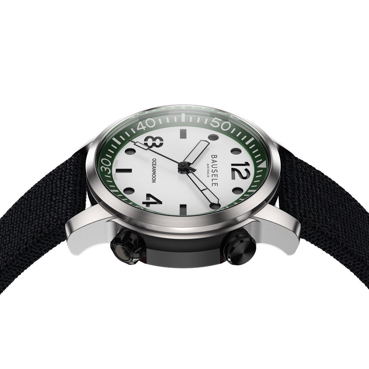 Bausele Oceanmoon V Automatic Algae Court - Watches.com - 