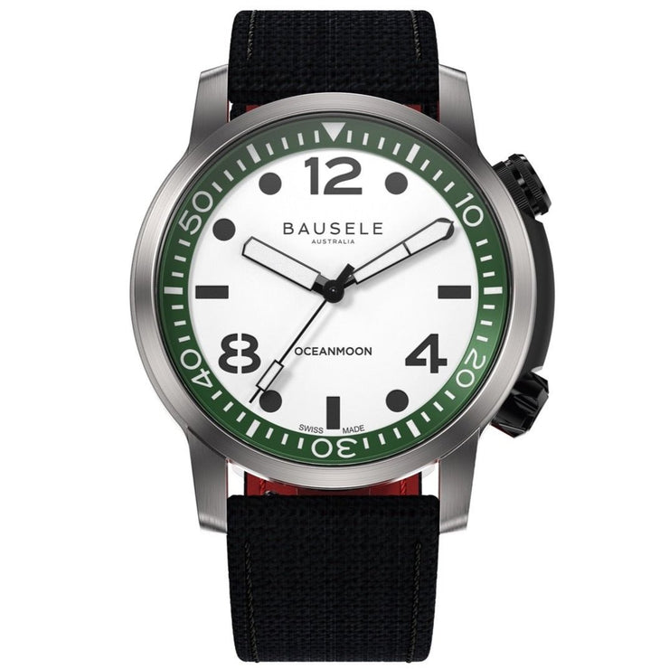 Bausele Oceanmoon V Automatic Algae Court - Watches.com - 