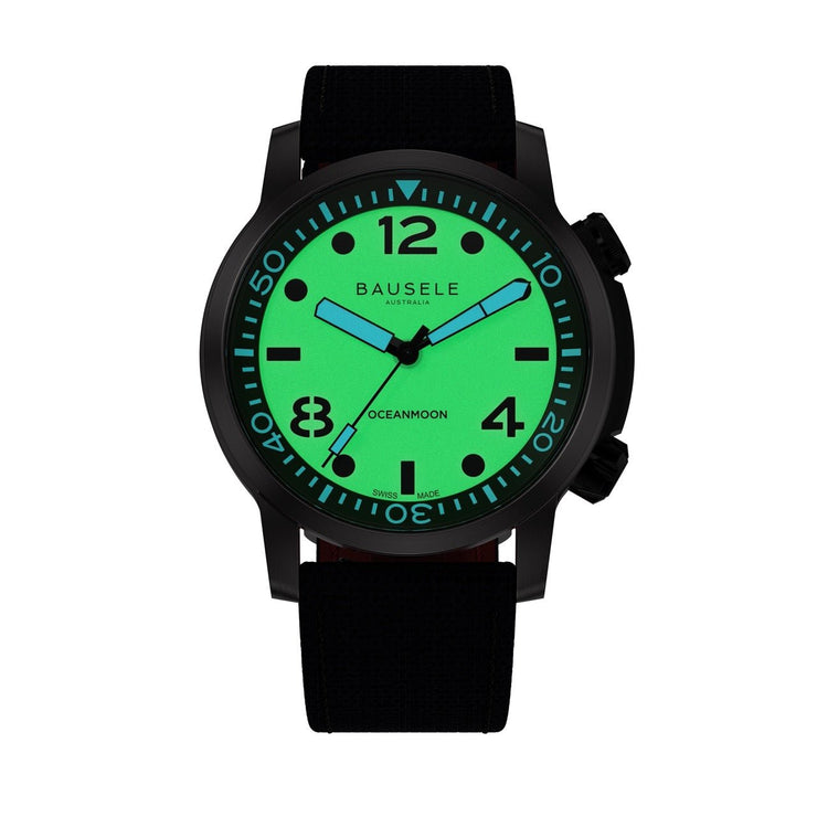 Bausele Oceanmoon V Automatic Algae Court - Watches.com - 