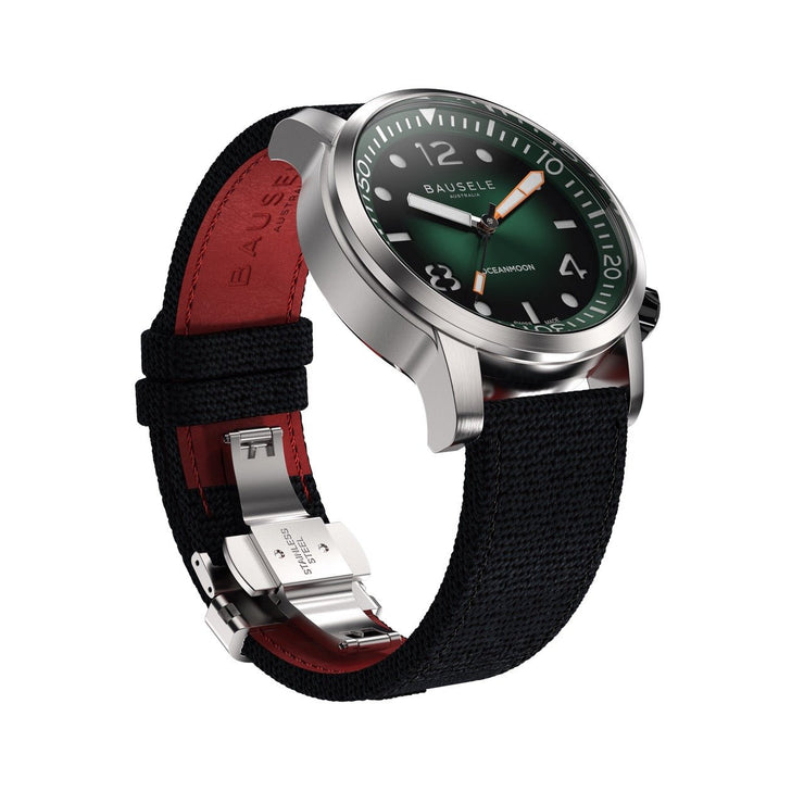 Bausele Oceanmoon V Automatic Emerald Green - Watches.com - 