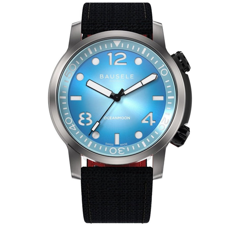 Bausele Oceanmoon V Automatic Pacific Blue - Watches.com - 