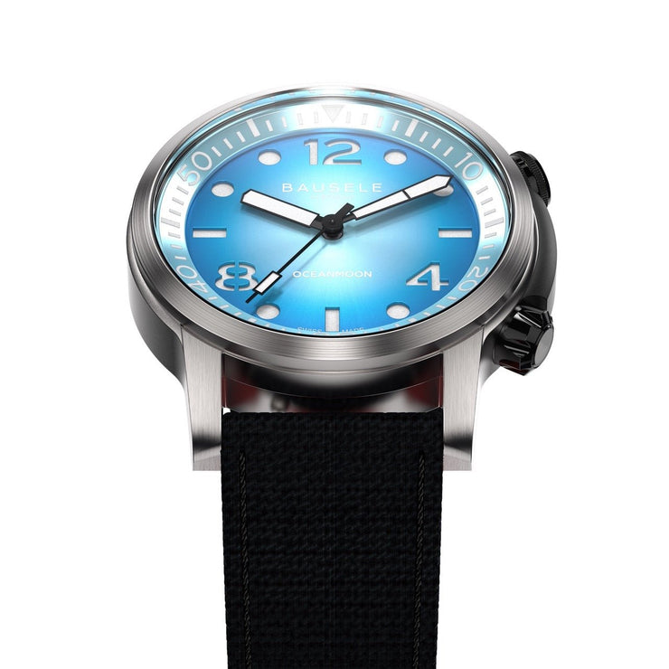 Bausele Oceanmoon V Automatic Pacific Blue - Watches.com - 