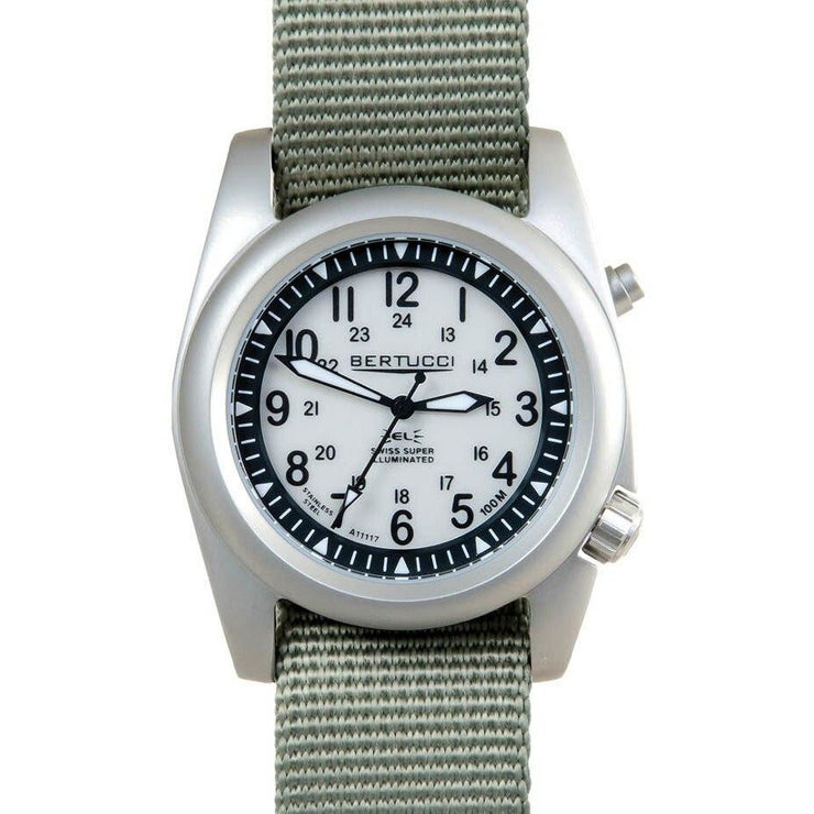 Bertucci A - 2SEL Super Illuminated Ghost Gray Drab Silver - Watches.com - 22026