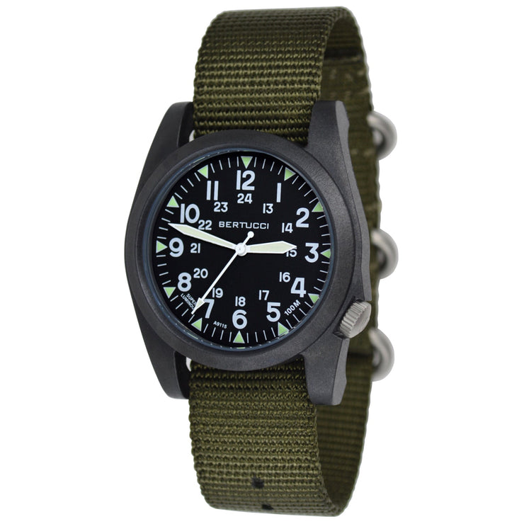 Bertucci A - 3P Sportsman Vintage Field Olive Black - Watches.com - 13351