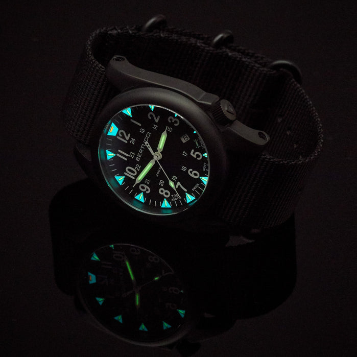 Bertucci A-5S Ballista Tritium All Black angled shot picture