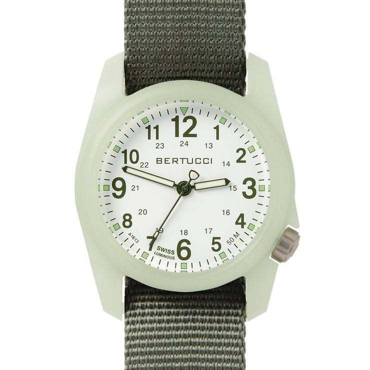 Bertucci DX3 Field GLOW Drab Green - Watches.com - 11028