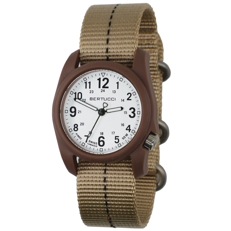 Bertucci DX3 Plus Vintage Drab Khaki - Watches.com - 11113