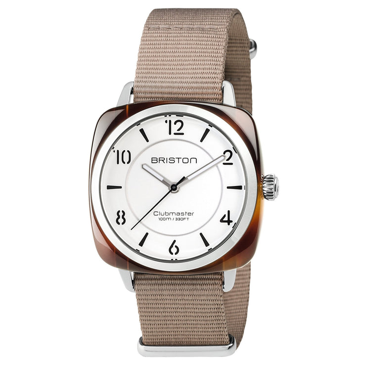 Briston Clubmaster Chic HM White - Watches.com - 17536.SA.T.2.NT