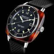 Briston Clubmaster Legend Automatic Diver Acetate Black - Watches.com - 241740.SA.T.1.FB