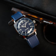 Briston Clubmaster Legend Automatic Diver Acetate Navy Blue - Watches.com - 241740.SA.T.15.FNB