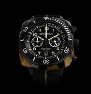 Briston Clubmaster Outdoor Chrono Safari - Watches.com - 23144.PBAM.TS.5.EBK