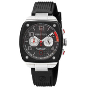 Briston Streamliner Gentleman Driver Chrono Black Acetate Black - Watches.com - 24142.SA.B.1.RB