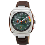 Briston Streamliner Gentleman Driver Chrono Bristish Green - Watches.com - 24142.S.T.16.LBR