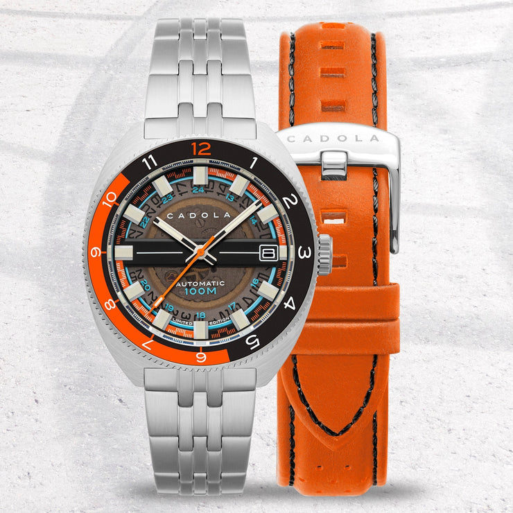 Cadola 1977 Automatic Limited Edition Orange Town - Watches.com - CD - 1024 - 55