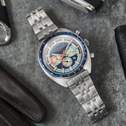 Cadola 1977 Chronograph Limited Edition Deep Blue - Watches.com - CD - 1023 - 22