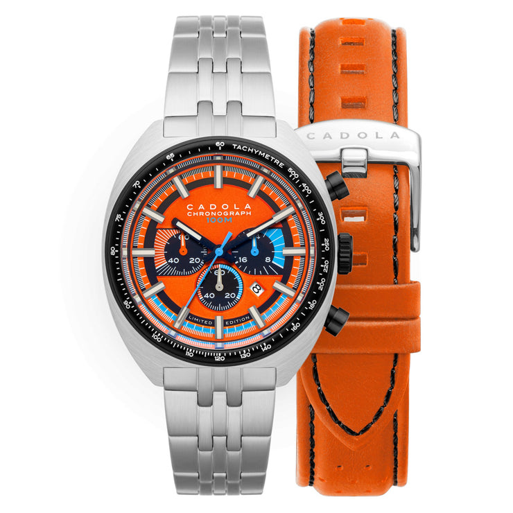 Cadola 1977 Chronograph Limited Edition Mandarin - Watches.com - CD - 1023 - 77