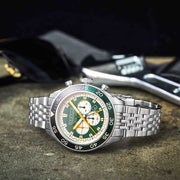 Cadola Ahrens Chronograph Racing Green SS - Watches.com - CD - 1036 - 11