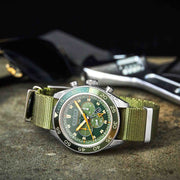 Cadola Ahrens Chronograph Track Green - Watches.com - CD - 1036 - 02