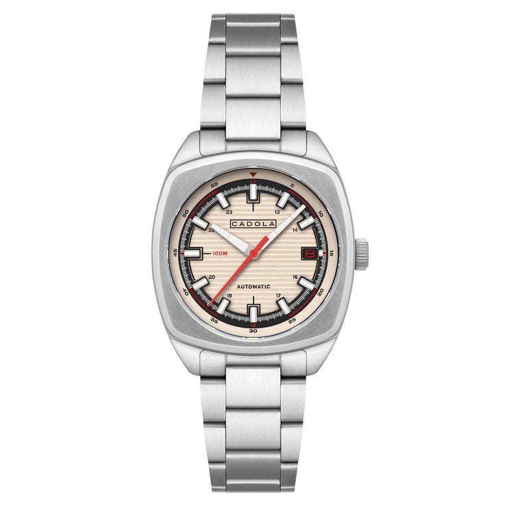 Cadola Buxton Automatic Dusty Silver - Watches.com - CD - 1057 - 11