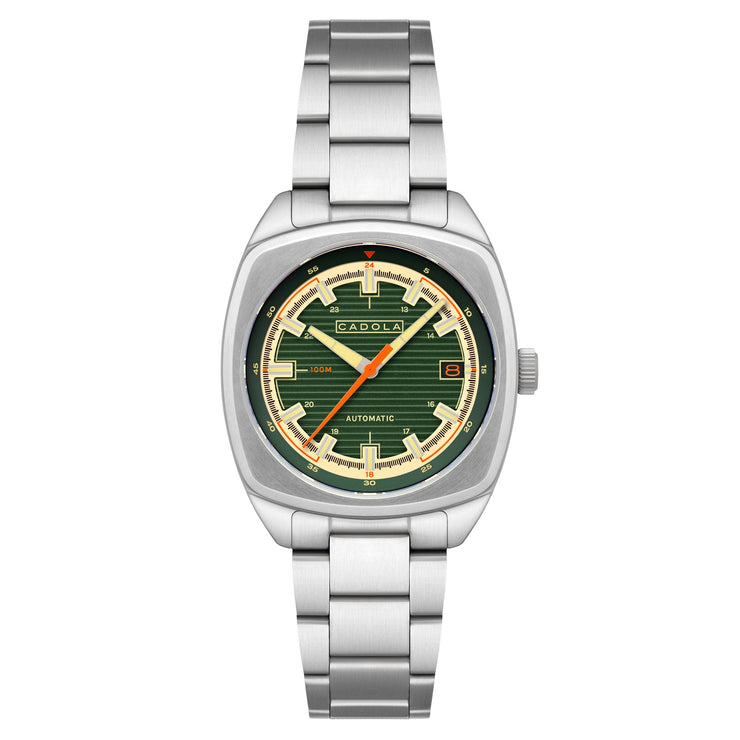 Cadola Buxton Automatic Racing Green - Watches.com - CD - 1057 - 33