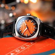 Cadola Buxton Automatic Tangerine Orange - Watches.com - CD - 1057 - 05