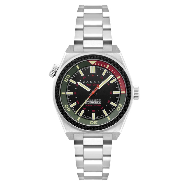 Cadola Cosworth Costin Meca Quartz Pitstop Black - Watches.com - CD - 1039 - 22