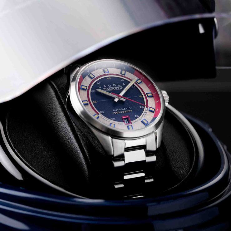 Cadola DFV - Cosworth Automatic Alain Limited Edition + Helmet Watch Winder - Watches.com - CD - 1025 - 77