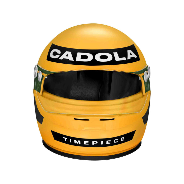 Cadola DFV - Cosworth Automatic Ayrton Limited Edition Yellow + Helmet Watch Winder - Watches.com - CD - 1025 - 88