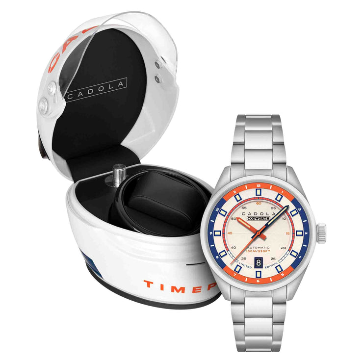 Cadola DFV - Cosworth Automatic Michael Limited Edition + Helmet Watch Winder - Watches.com - CD - 1025 - CC