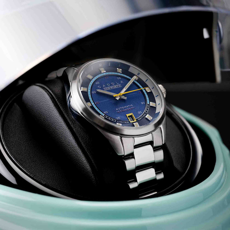 Cadola DFV - Cosworth Automatic Mika Limited Edition + Helmet Watch Winder - Watches.com - CD - 1025 - 66