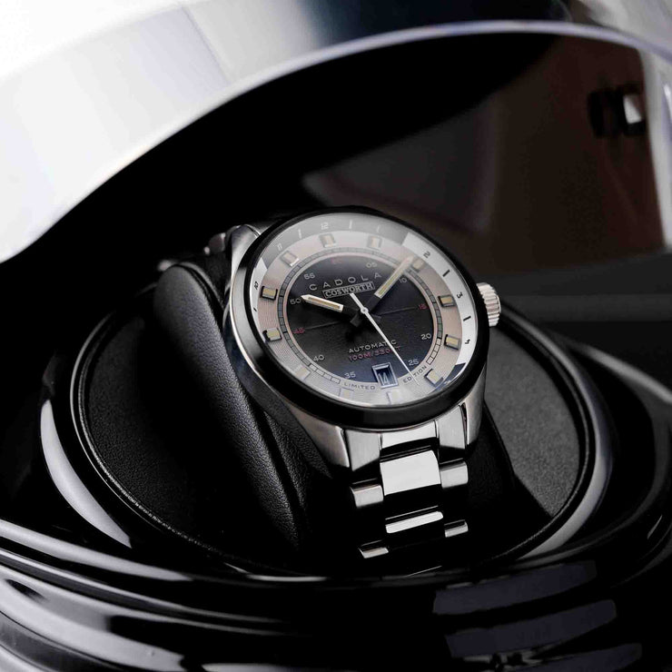 Cadola DFV - Cosworth Automatic Phil Limited Edition + Helmet Watch Winder - Watches.com - CD - 1025 - BB