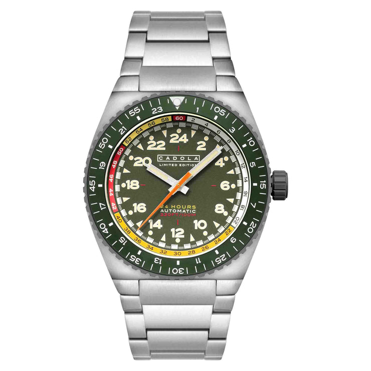 Cadola Dog Leg Automatic Green - Watches.com - CD - 1030 - 22