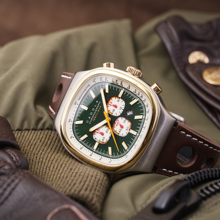 Cadola Hulme Chronograph Forest Green - Watches.com - CD - 1026 - 04