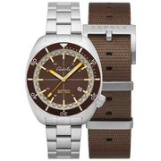 Cadola Intrepid Automatic Birchwood Brown - Watches.com - CD - 1012 - 66